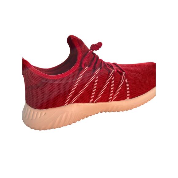 FEETHIT Women's Classic Walking Sneaker: Breathable, Lightweight, Red, SZ 11/ 42 - Picture 6 of 7